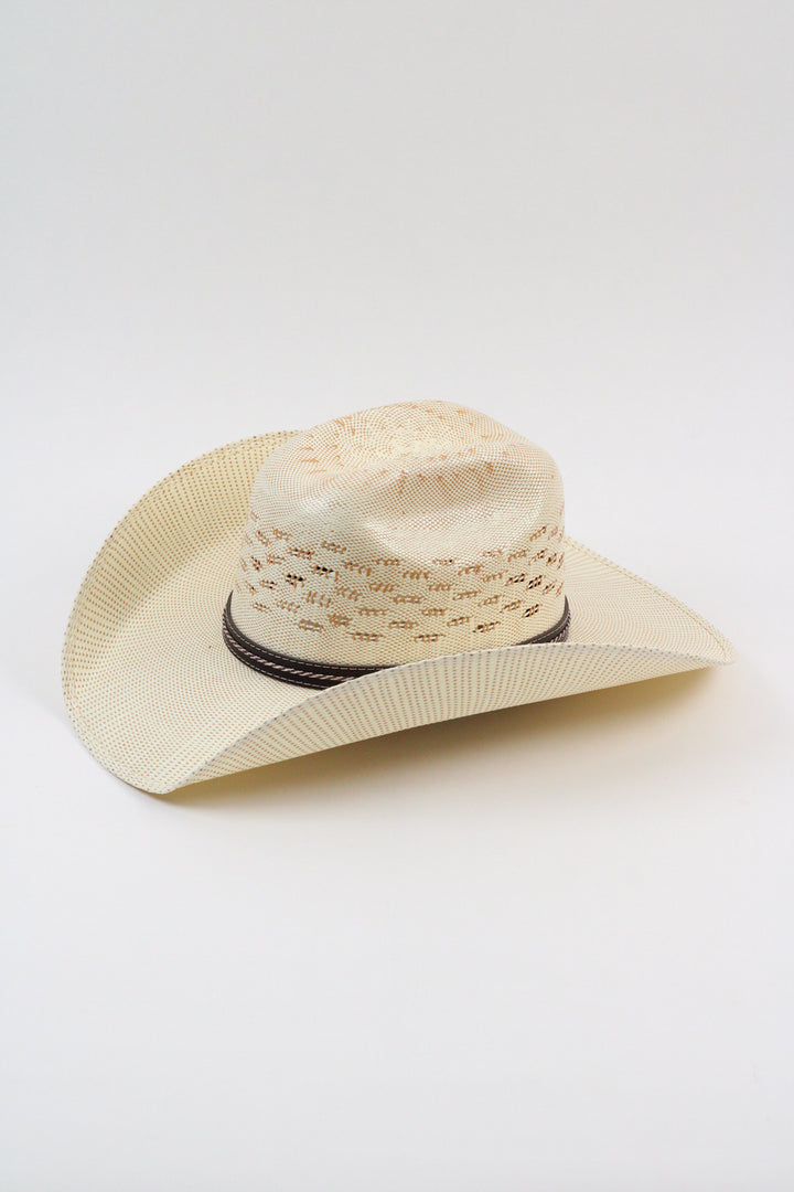 Bailey Bullrider Straw Cowboy Hat - Bone