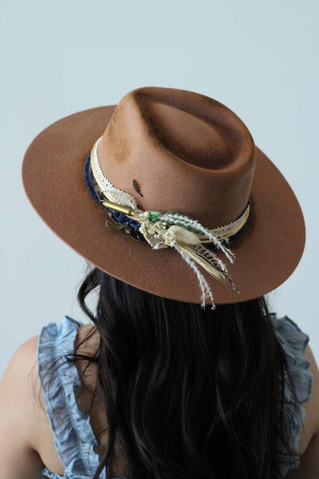 Aspen Rancher Flat Brim Hat - Tan