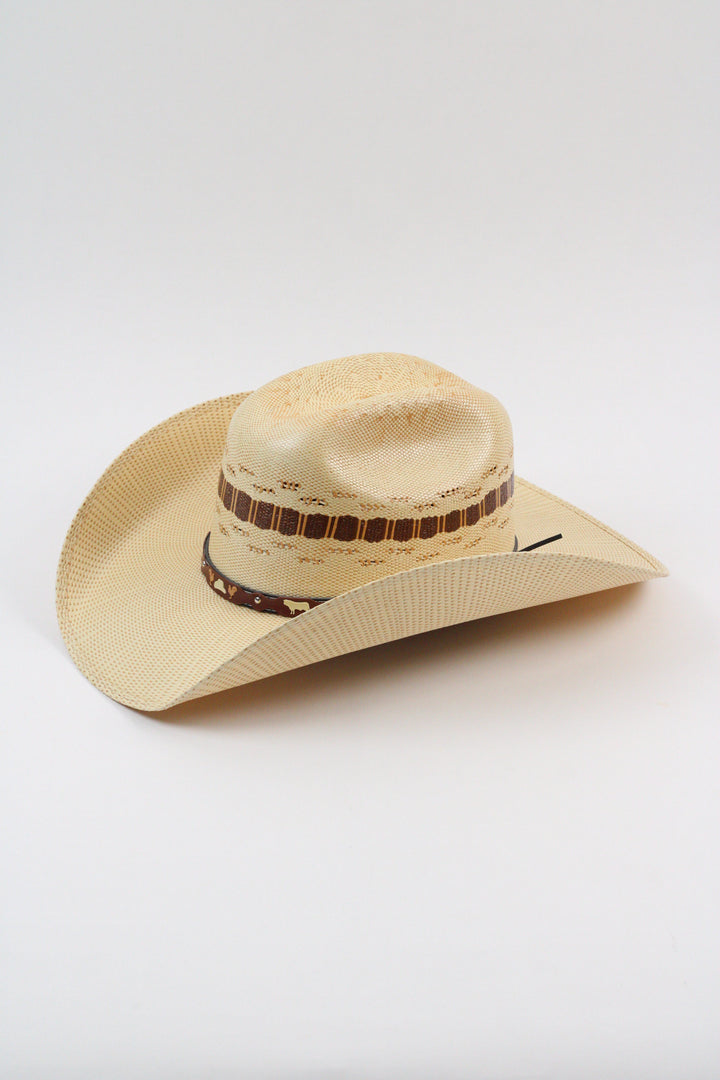 Bailey Bullrider Straw Cowboy Hat - Sahara