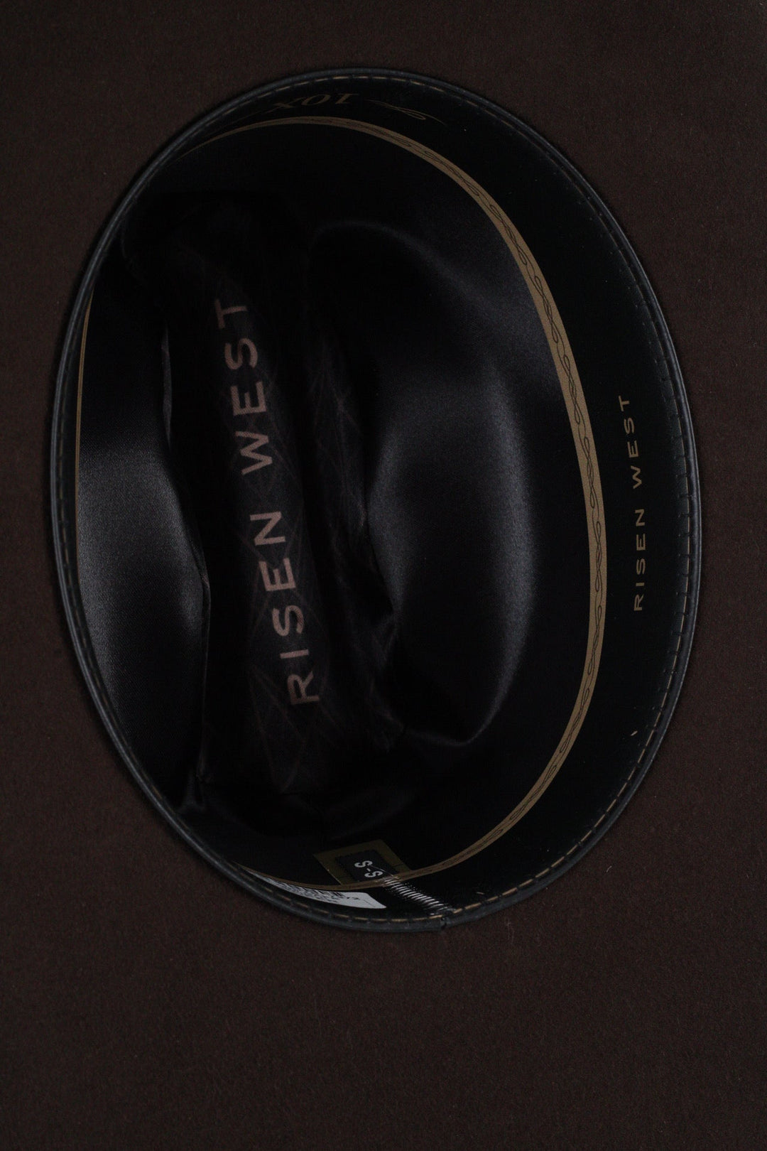 Wren Merino Wool Western Hat - Chocolate