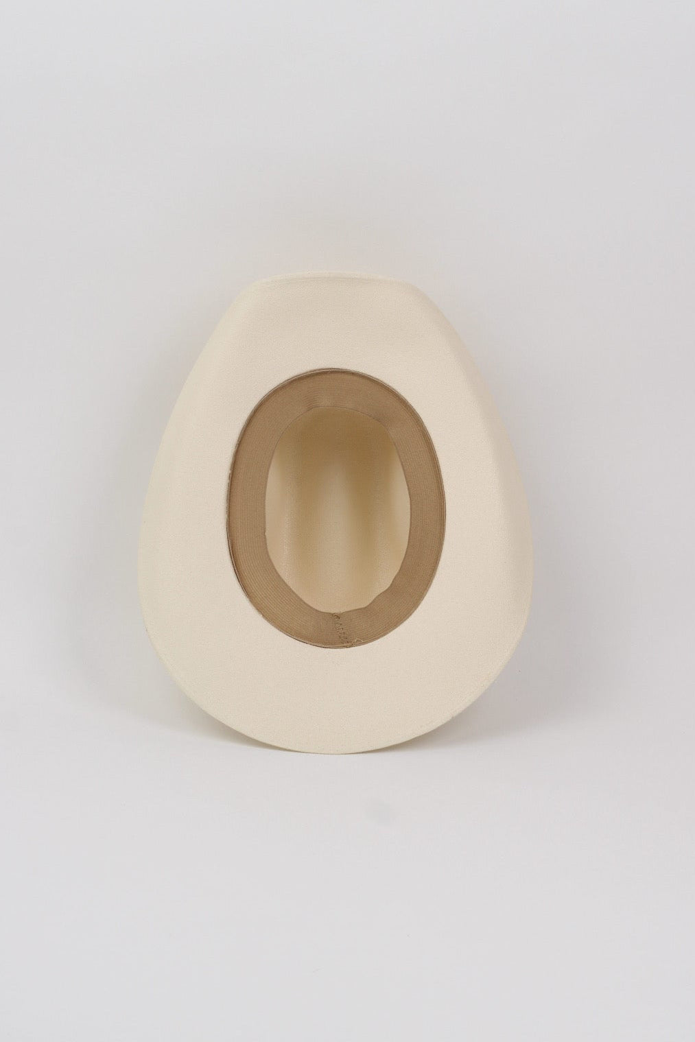 Kids Austin Structured Straw Cowboy Hat - Ivory