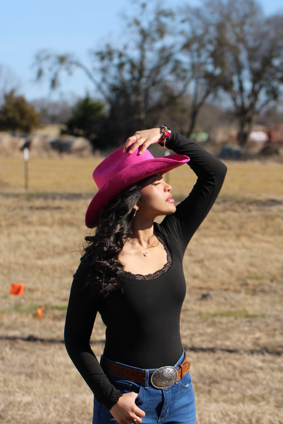 The Durango Cowboy Hat - Magenta