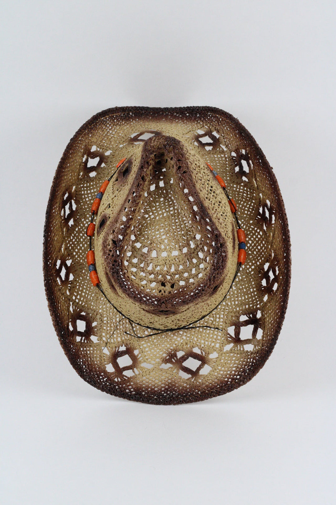 Bayside Western Raffia Hat - Sunburst