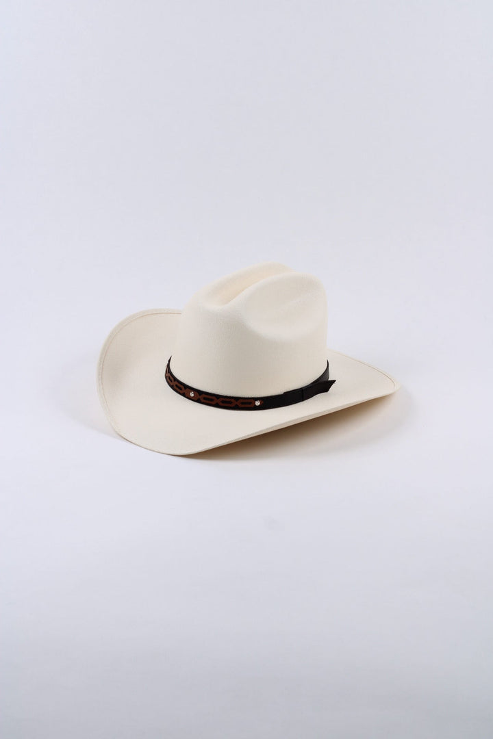 Bronco Straw Cowboy Hat - Ivory