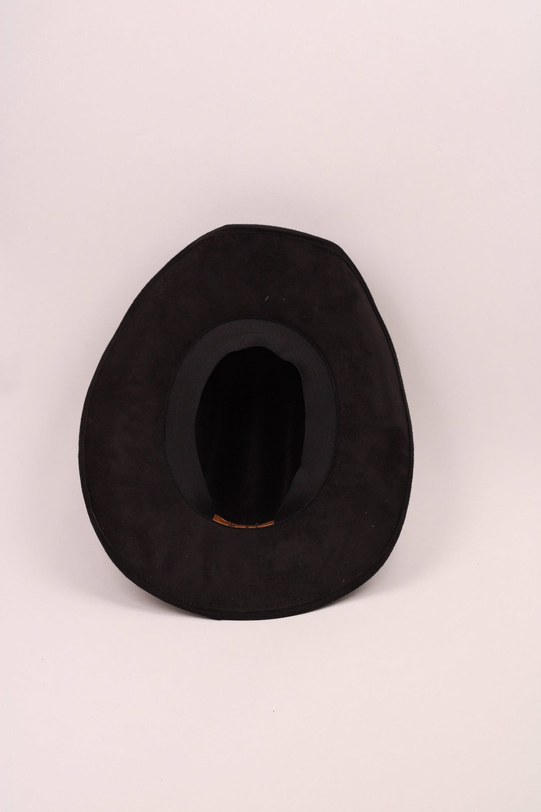 Kids Vegan Suede Austin Hat - Black