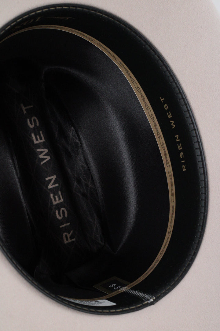 Wren Merino Wool Western Hat - Black