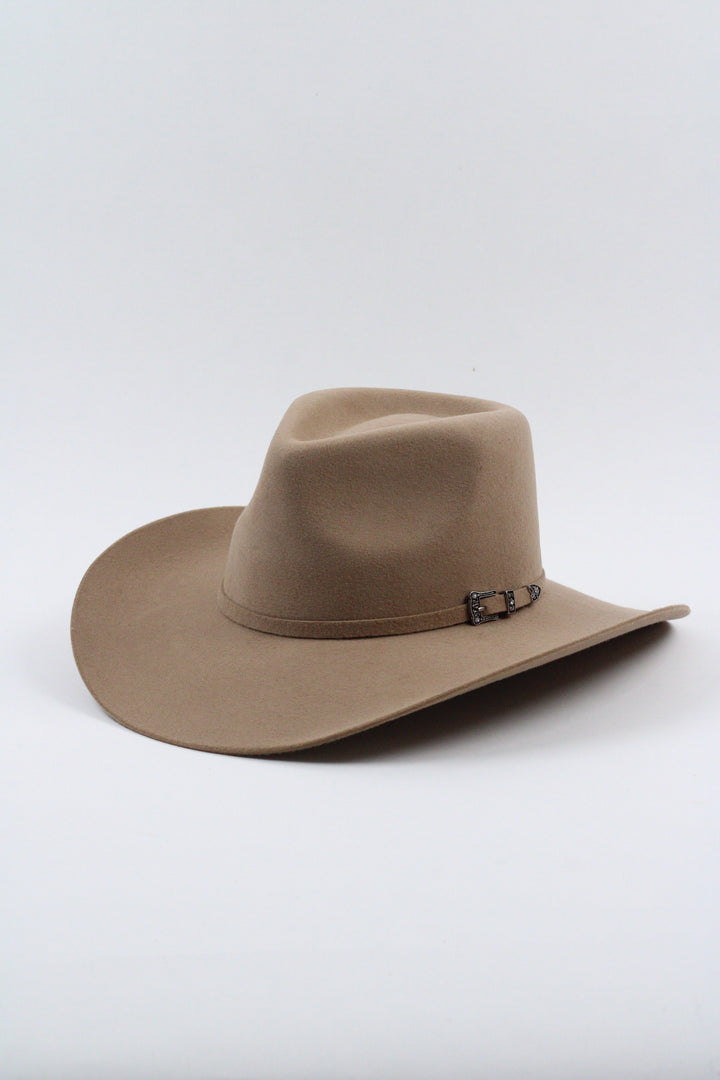 Cheyenne Western Teardrop Hat - Camel