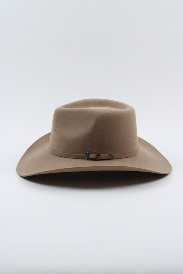Cheyenne Western Teardrop Hat - Camel