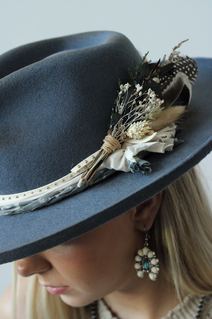 Magnolia Pencil brim - Stone Blue