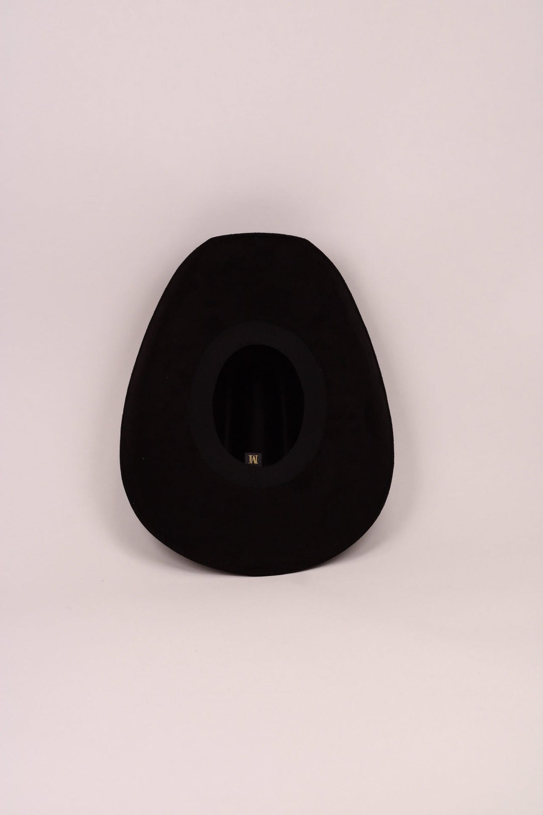 Austin Vegan Suede Cowboy Hat- Black