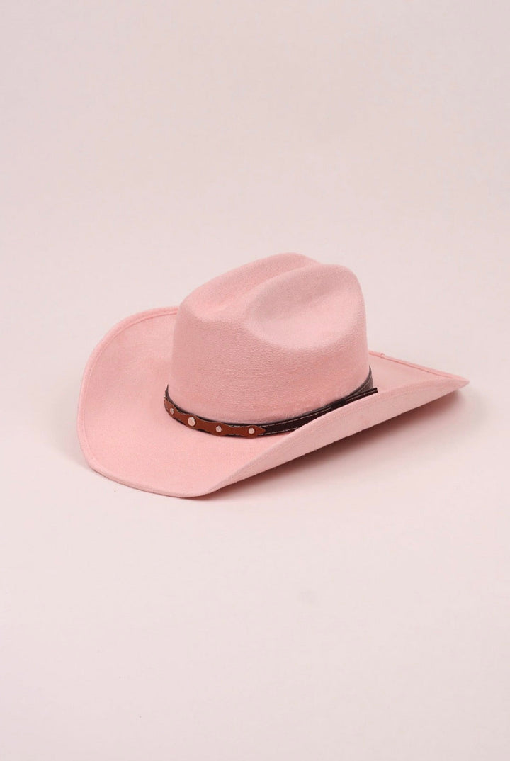 Durango  Cowboy Hat - Blush Pink