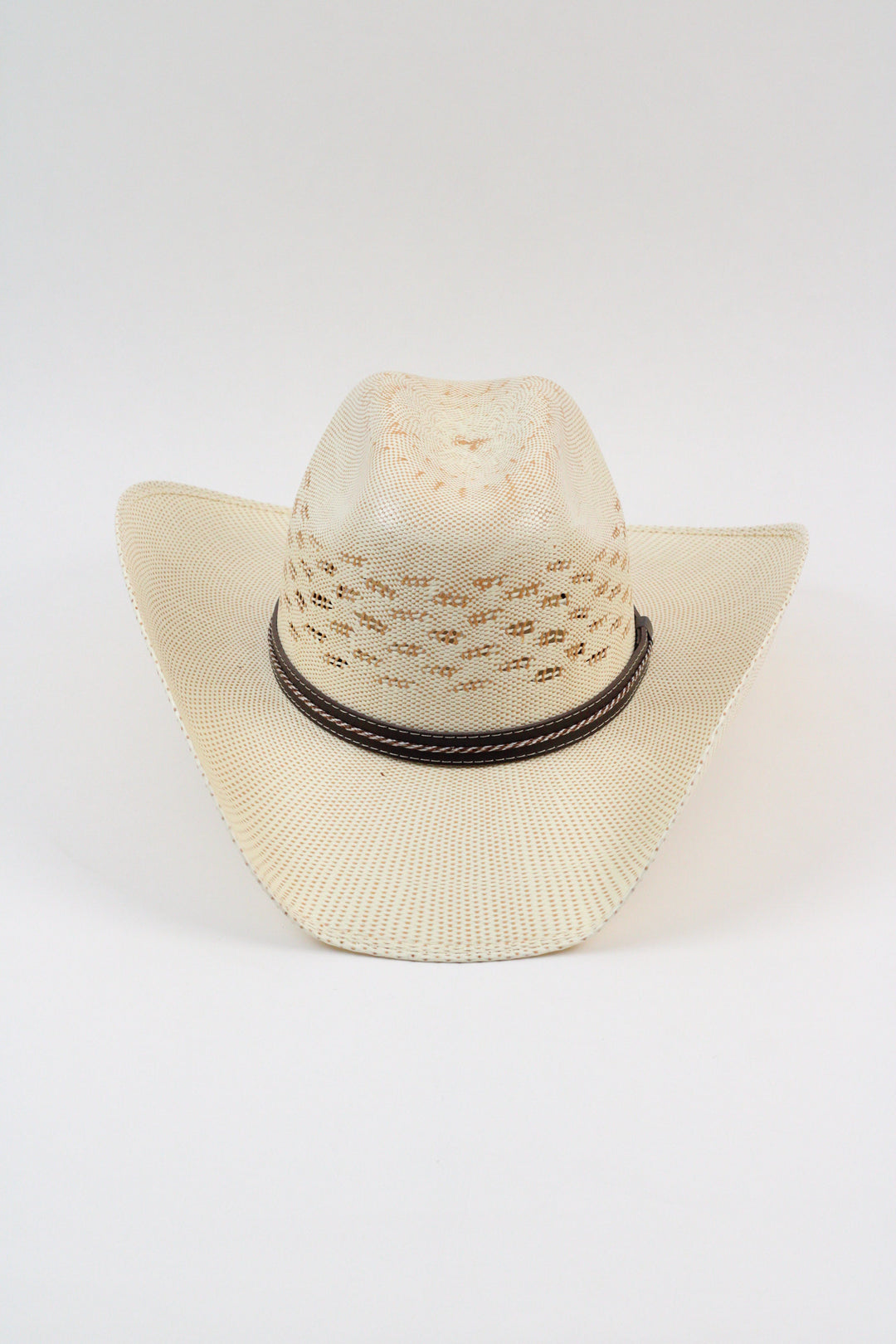 Bailey Bullrider Straw Cowboy Hat - Bone