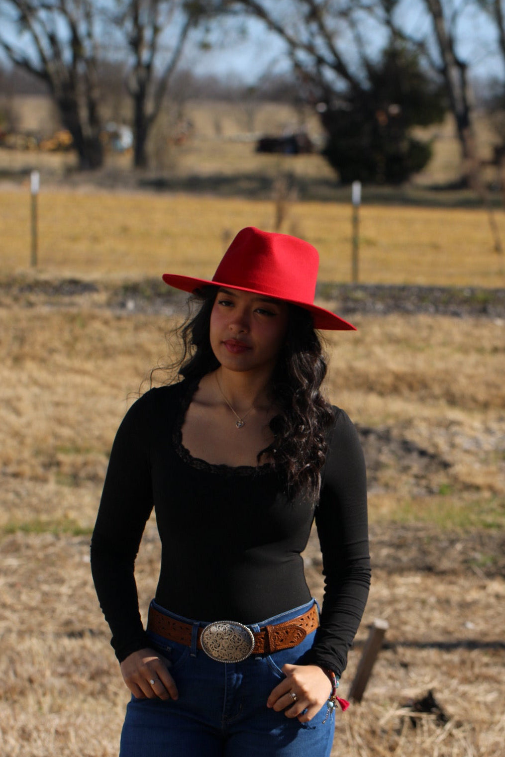 The Rowan - Wool Felt - Red