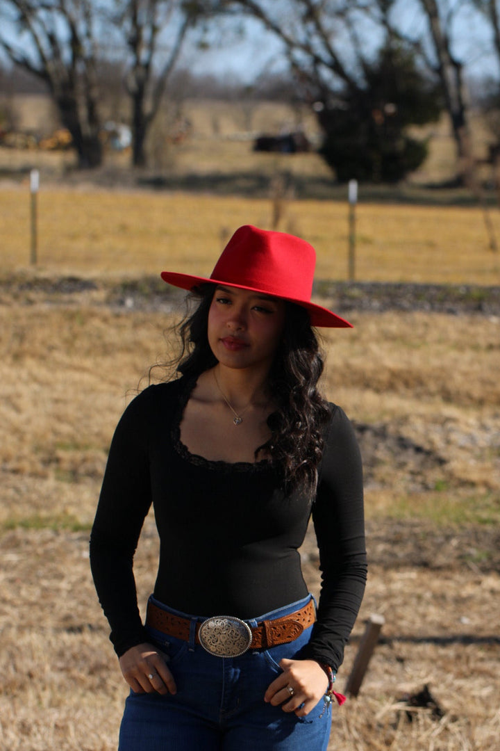 The Rowan - Wool Felt - Red