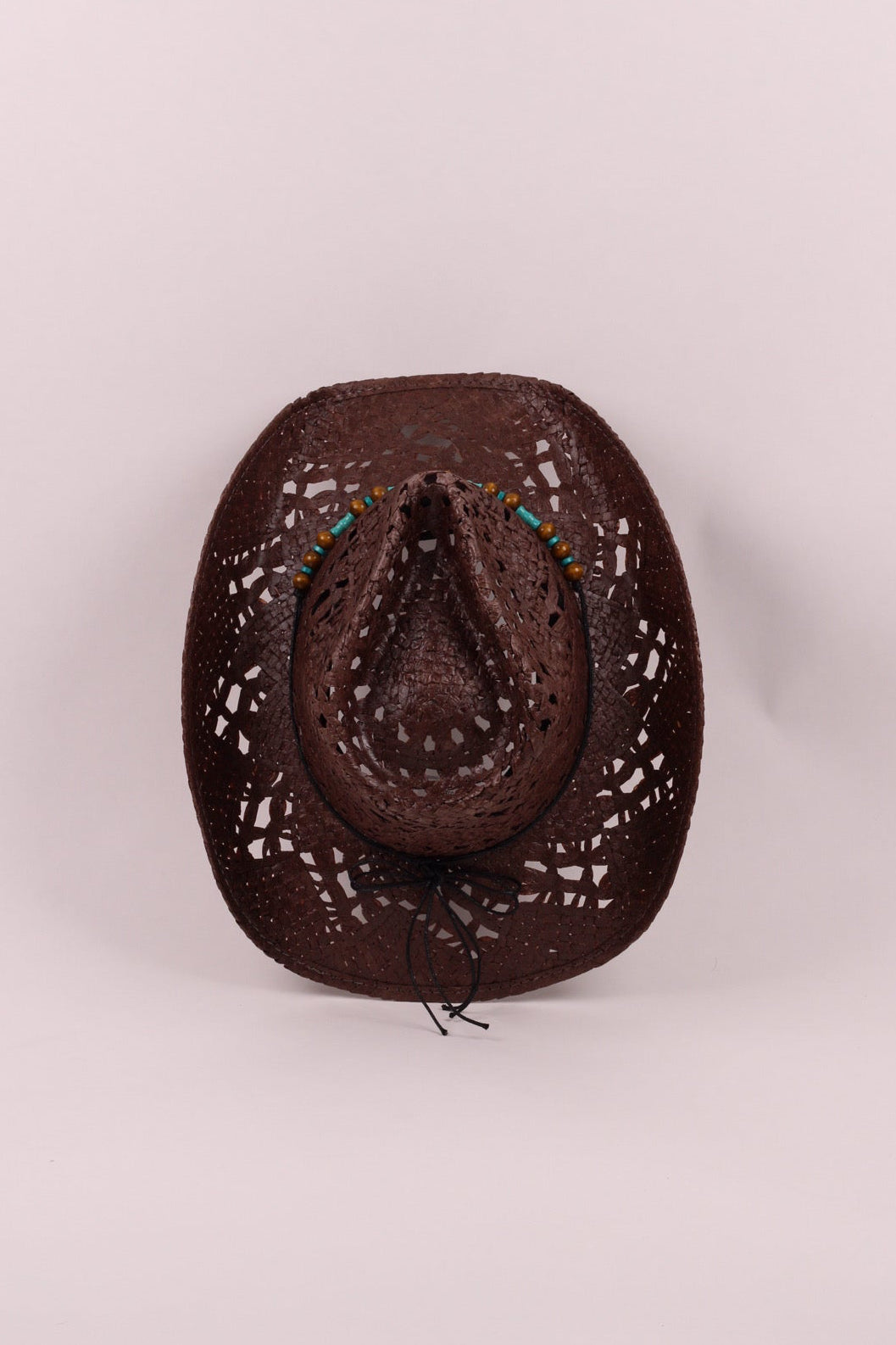 Bayside Rancher Raffia Hat - Chocolate