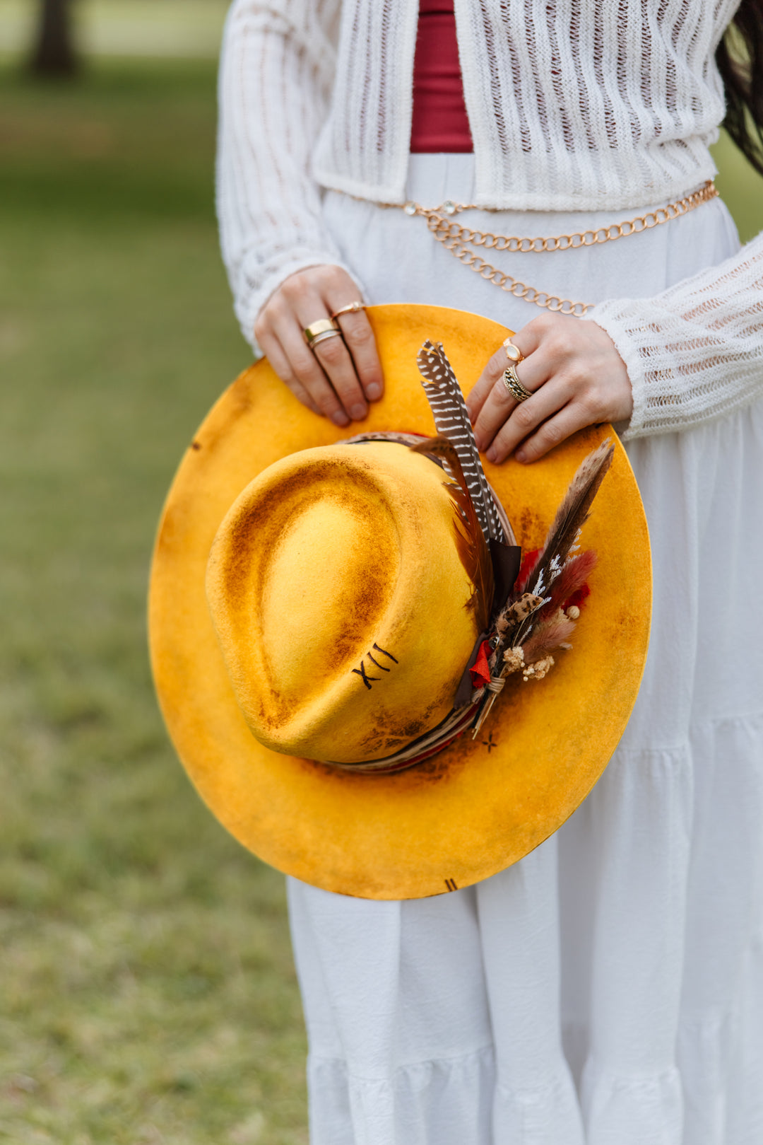 Golden Sunset Rancher in Yellow