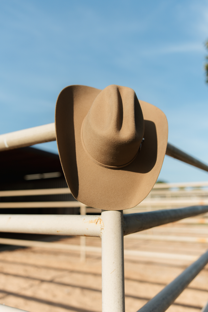 Wren Merino Wool Cowboy Hat - Camel