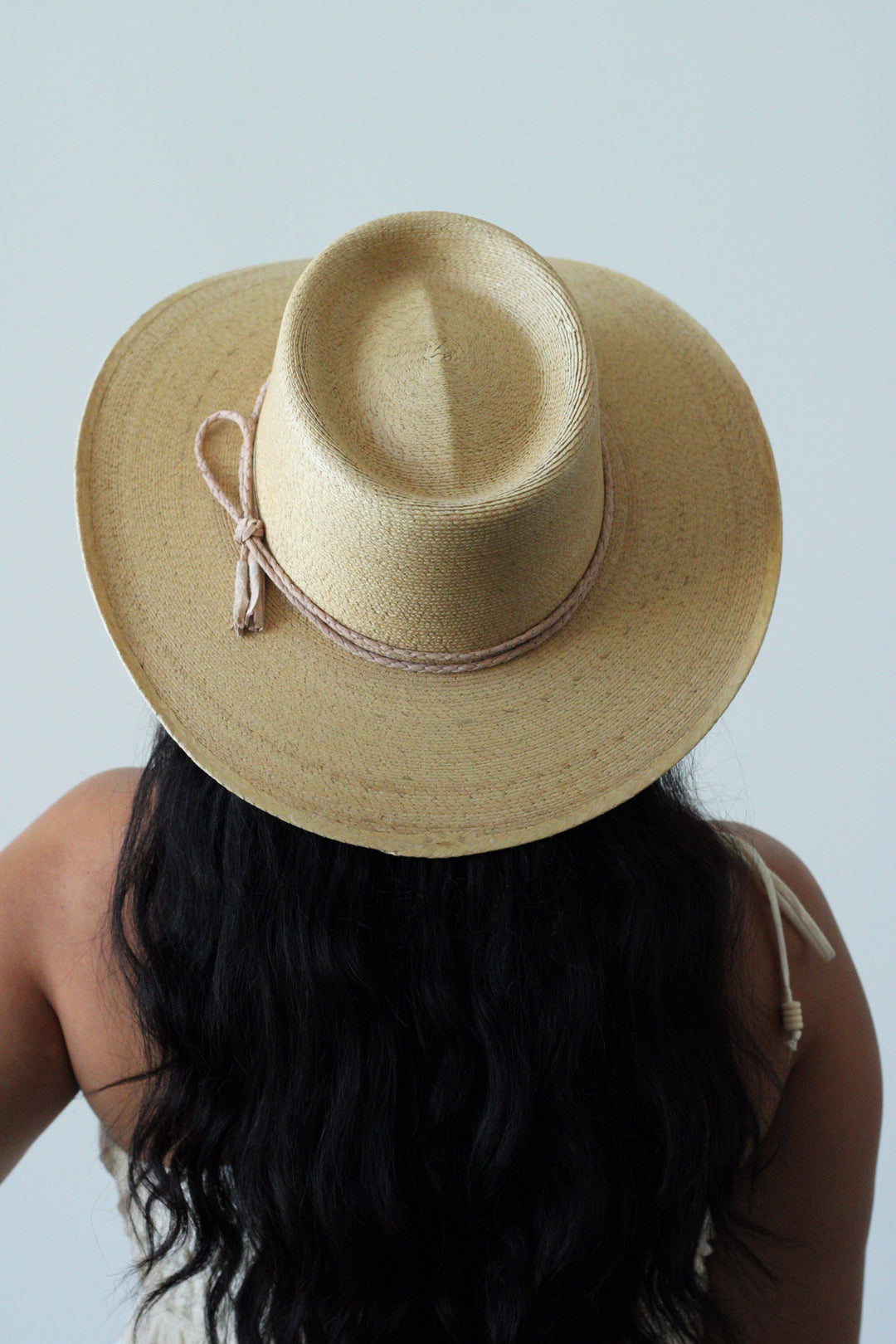Cabo Fine Palm Leaf Gambler Hat - Natural