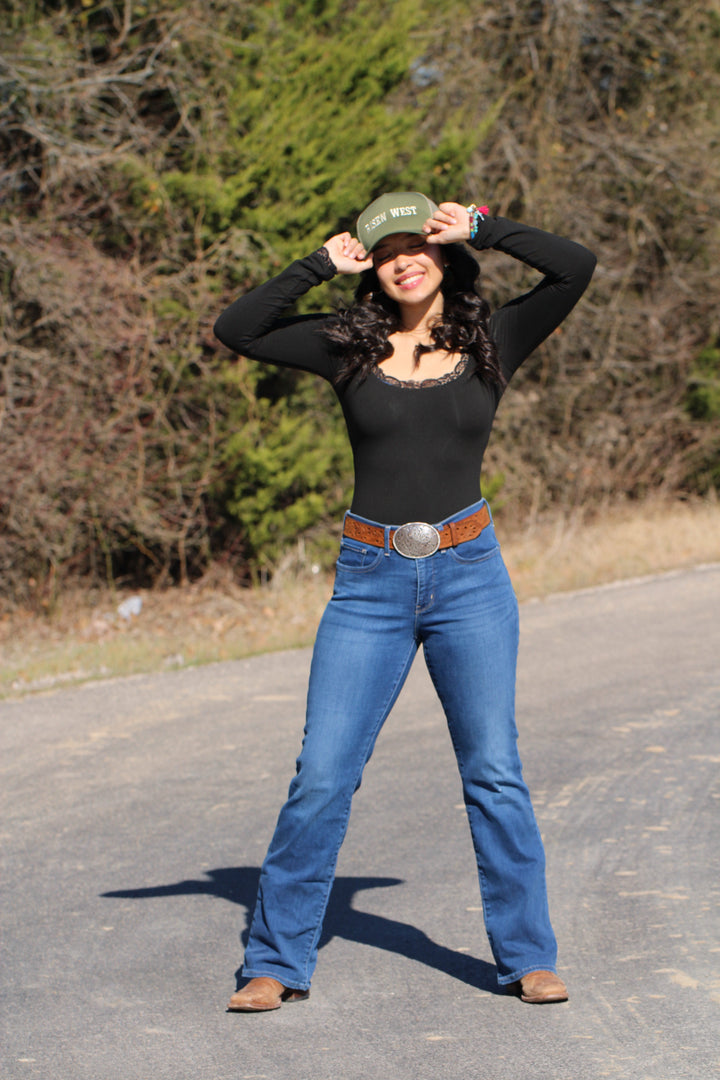 Risen West Trucker Hat - Olive