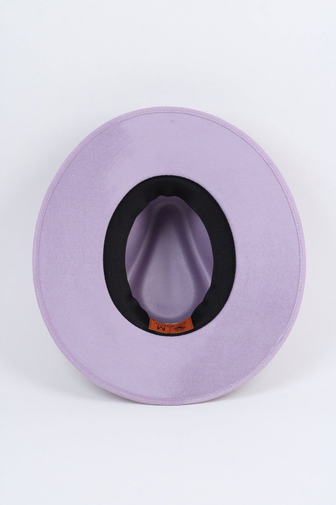 Vegan Suede Rancher Hat - Lavender
