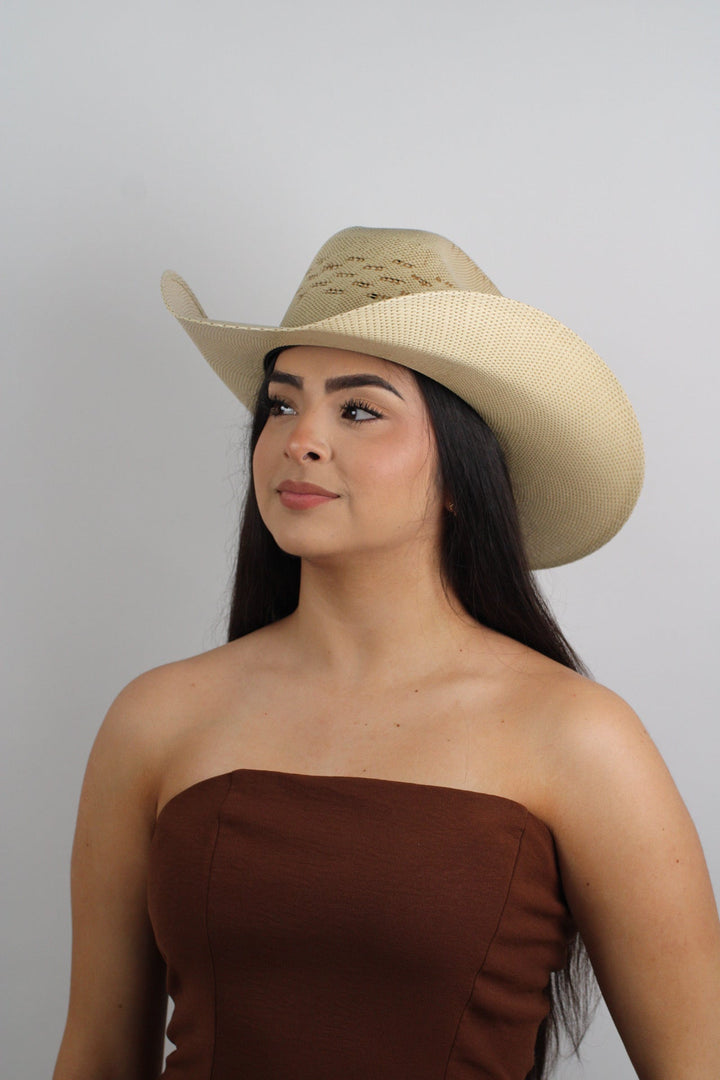 Bailey Austin Straw Cowboy Hat - Tan