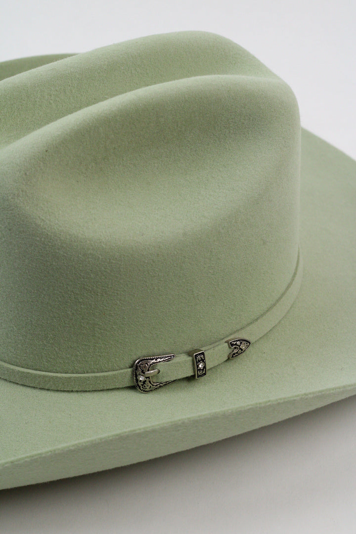 Wren Cattleman Western Hat - Mint