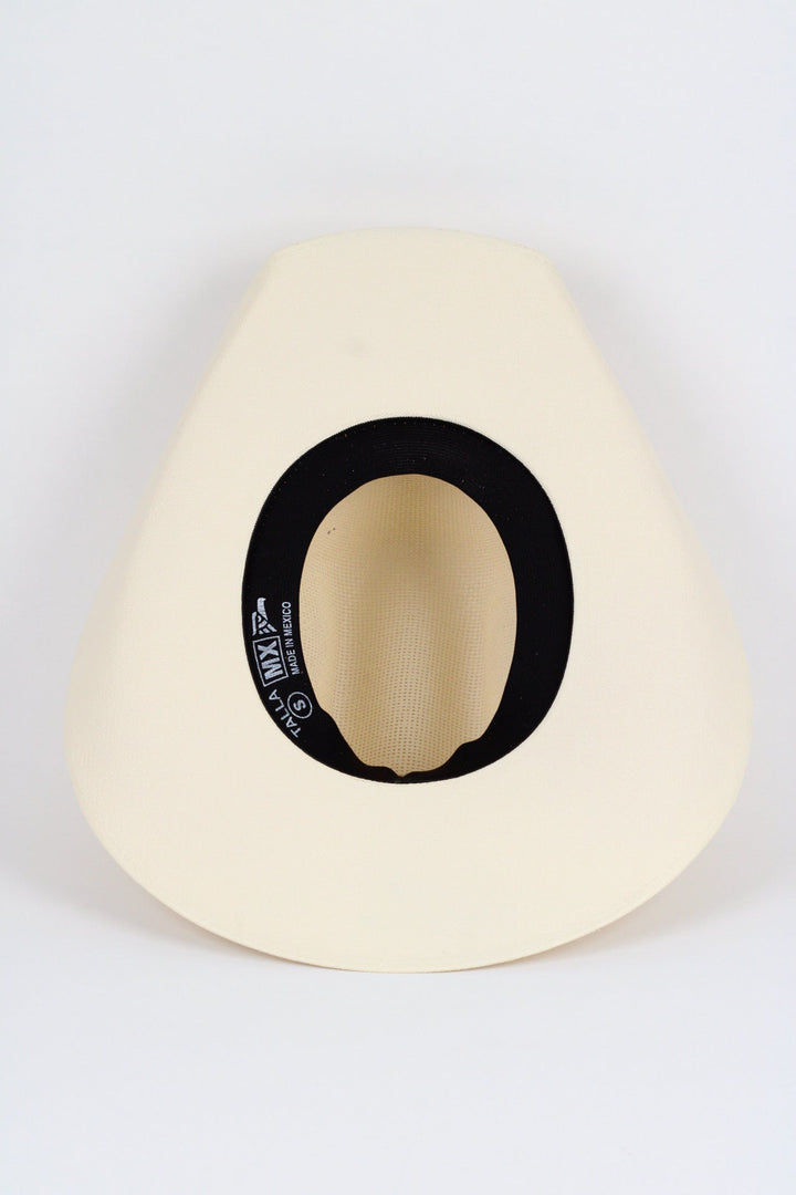 Luckenbach Bull Rider Straw Cowboy Hat - Natural