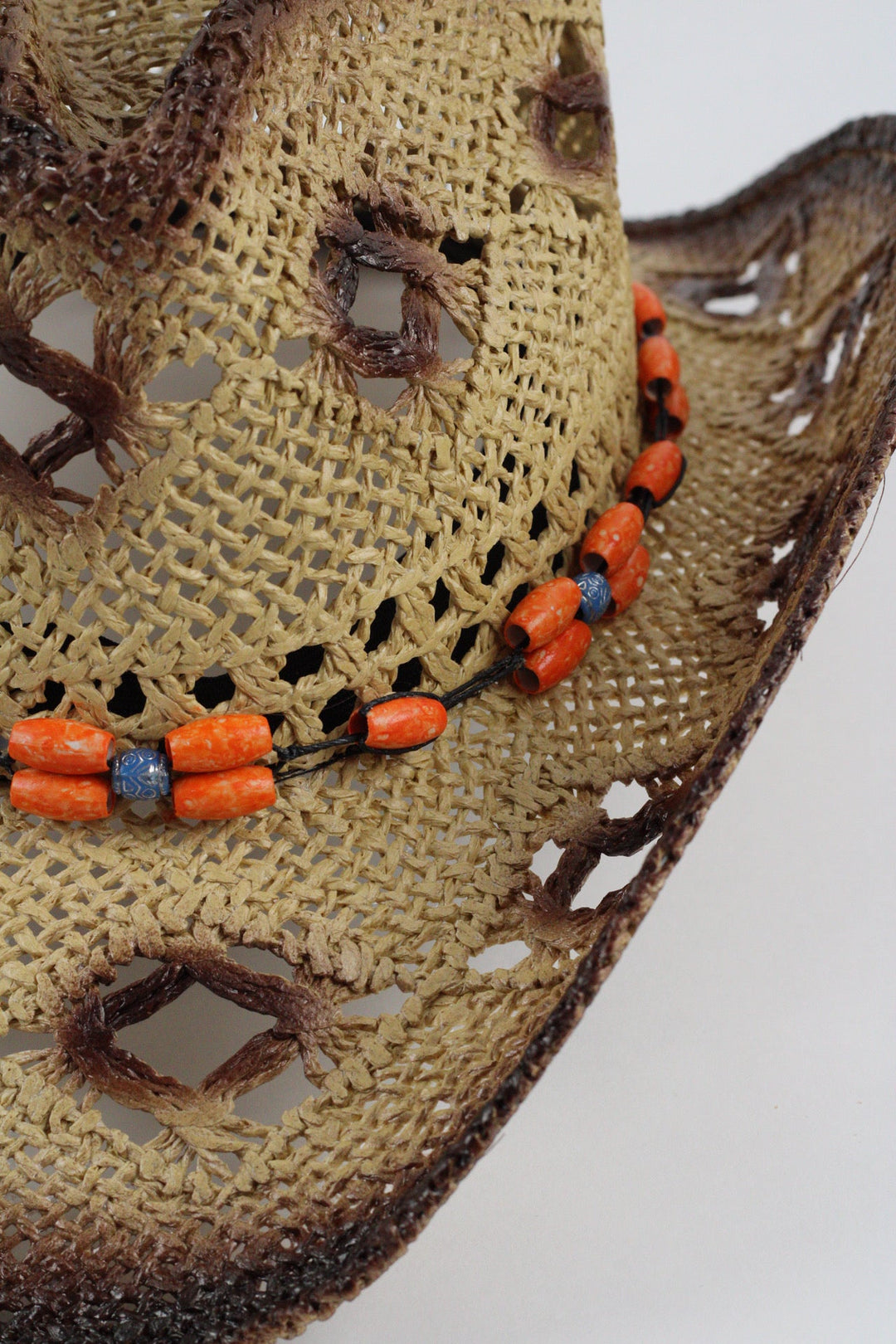 Bayside Western Raffia Hat - Sunburst