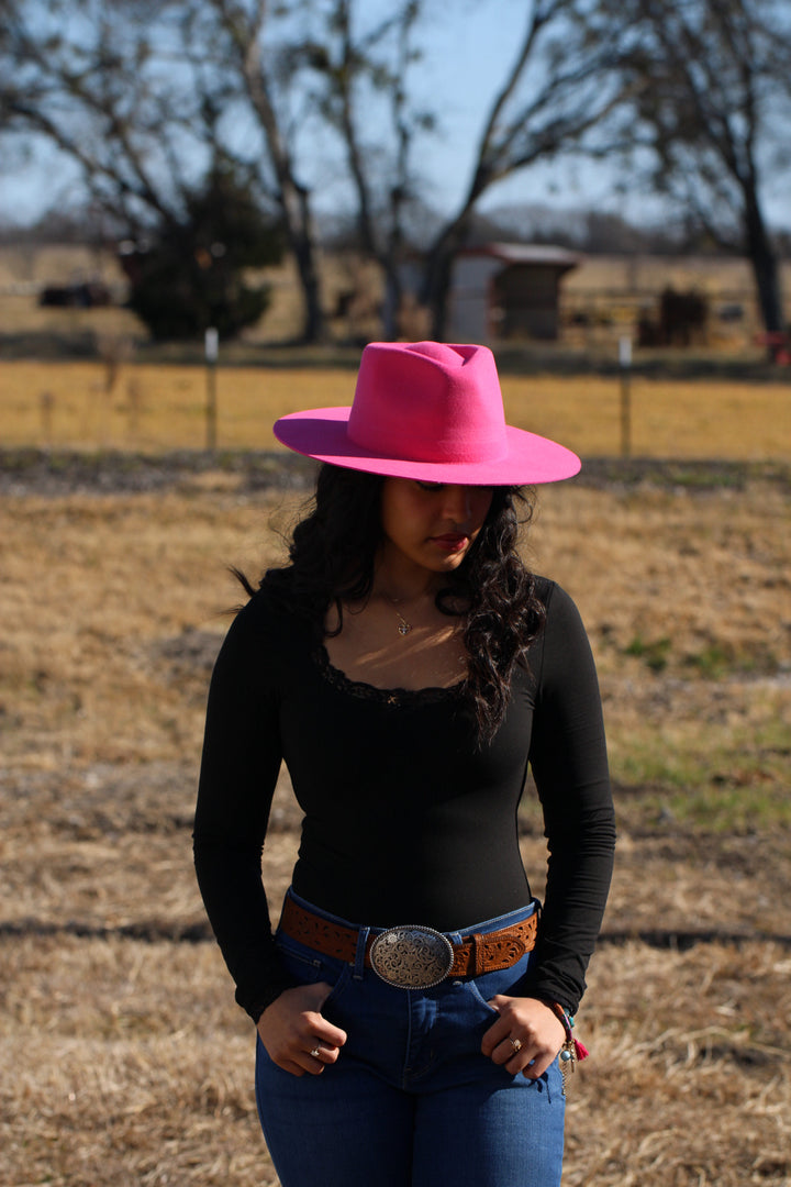 The Rowan - Wool Felt - Pink