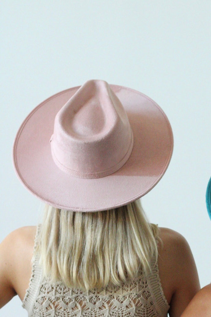 Nomad Rancher Hat - Pale Dusty Rose
