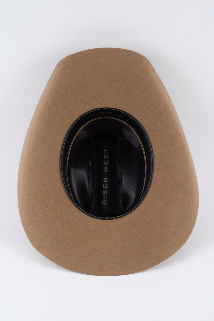 Wren Merino Wool Western Hat - Camel