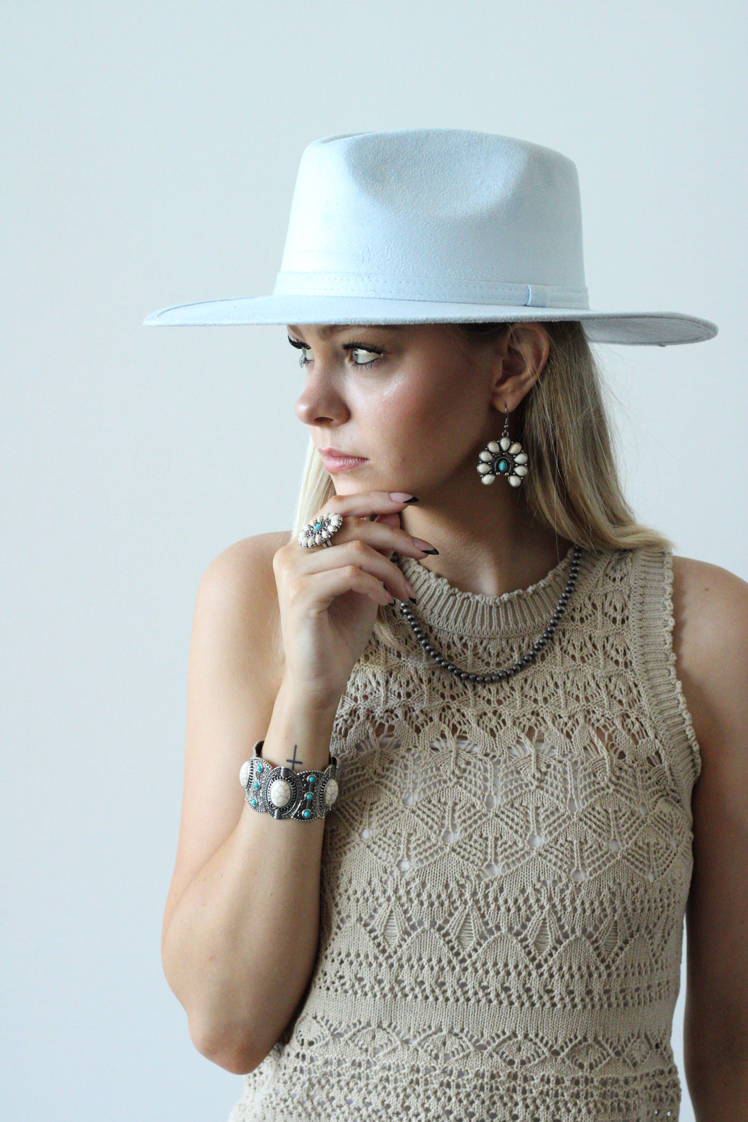 Nomad Rancher Hat - Sky Blue