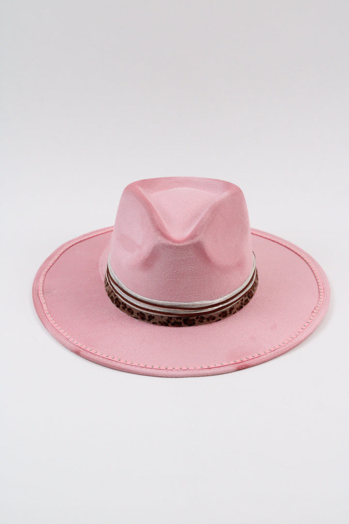 Hallie Rancher Hat - Blush Pink