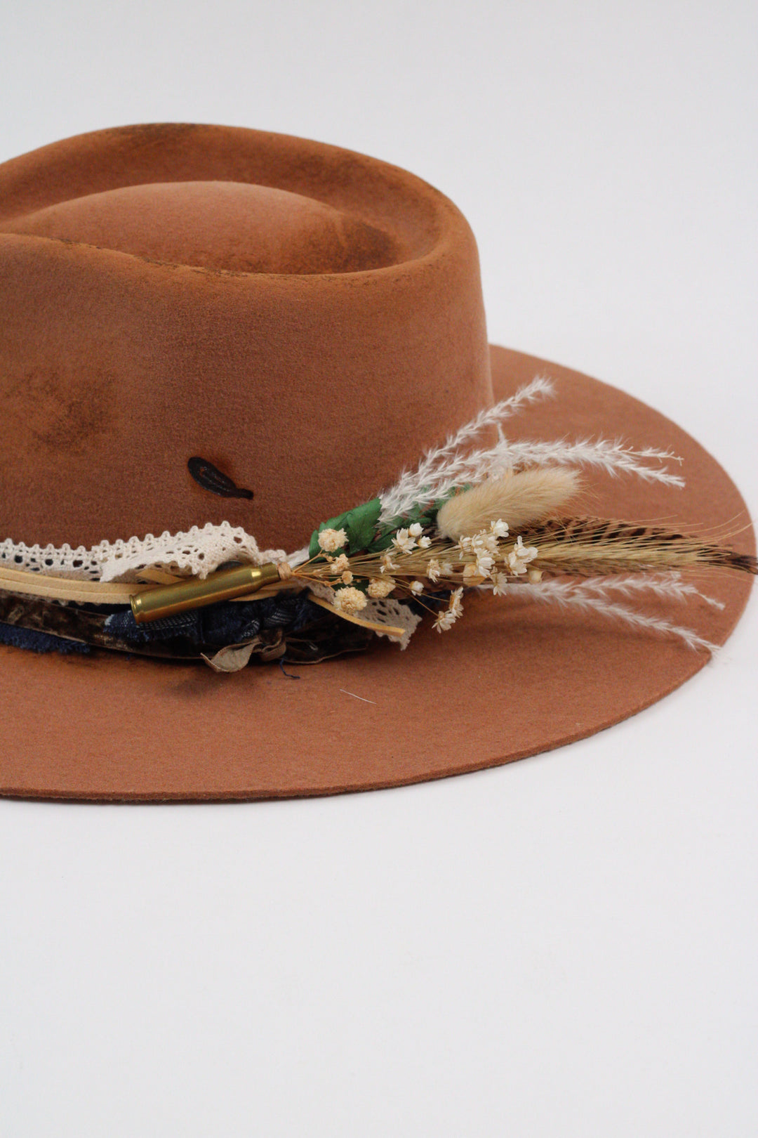 Aspen Rancher Flat Brim Hat - Tan