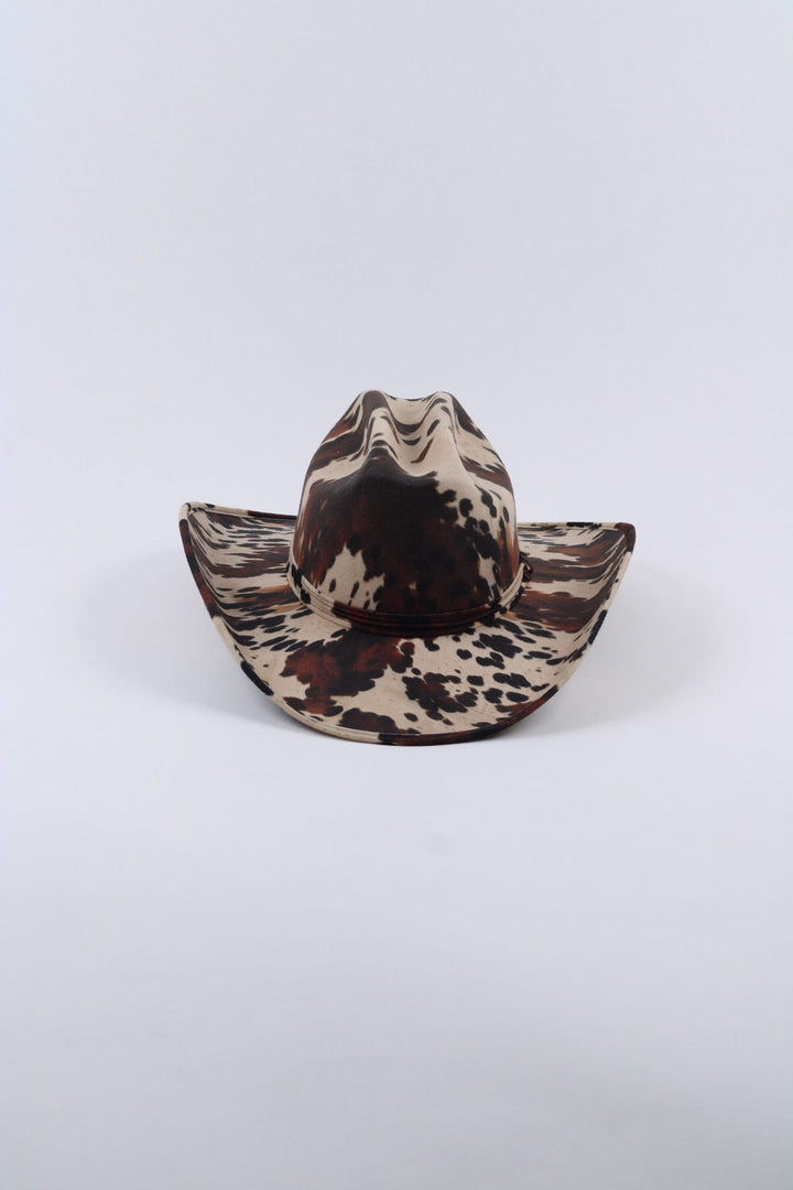 Ellie Cow Print Texana