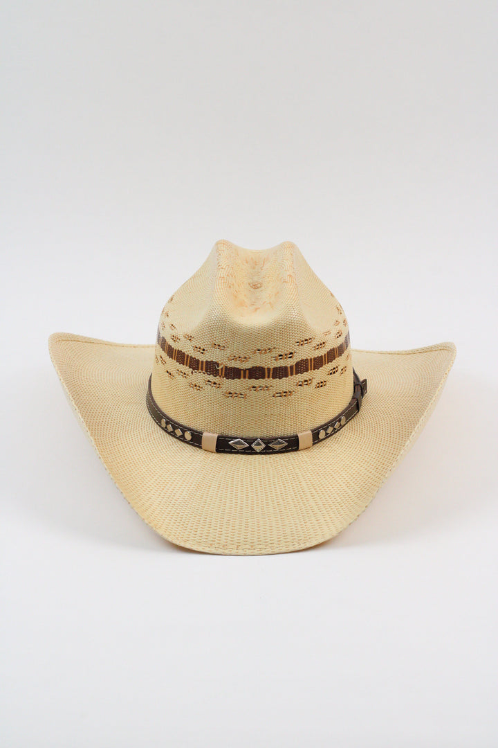 Bailey Cattleman Straw Cowboy Hat - Sahara