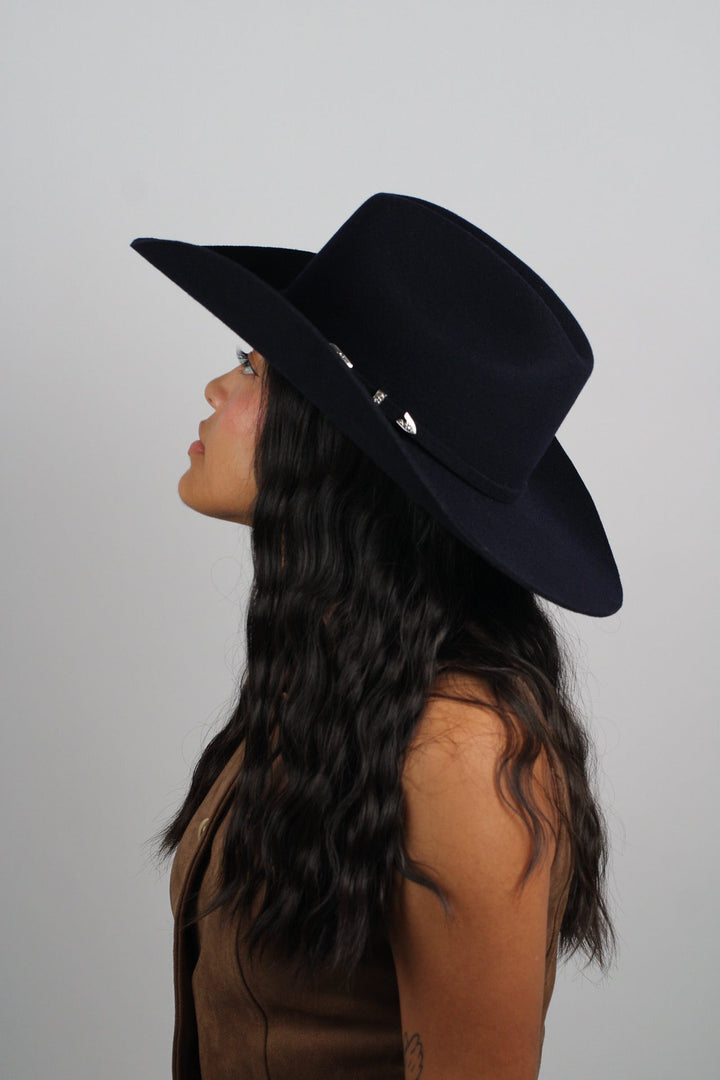Mustang Cowboy Hat - Navy