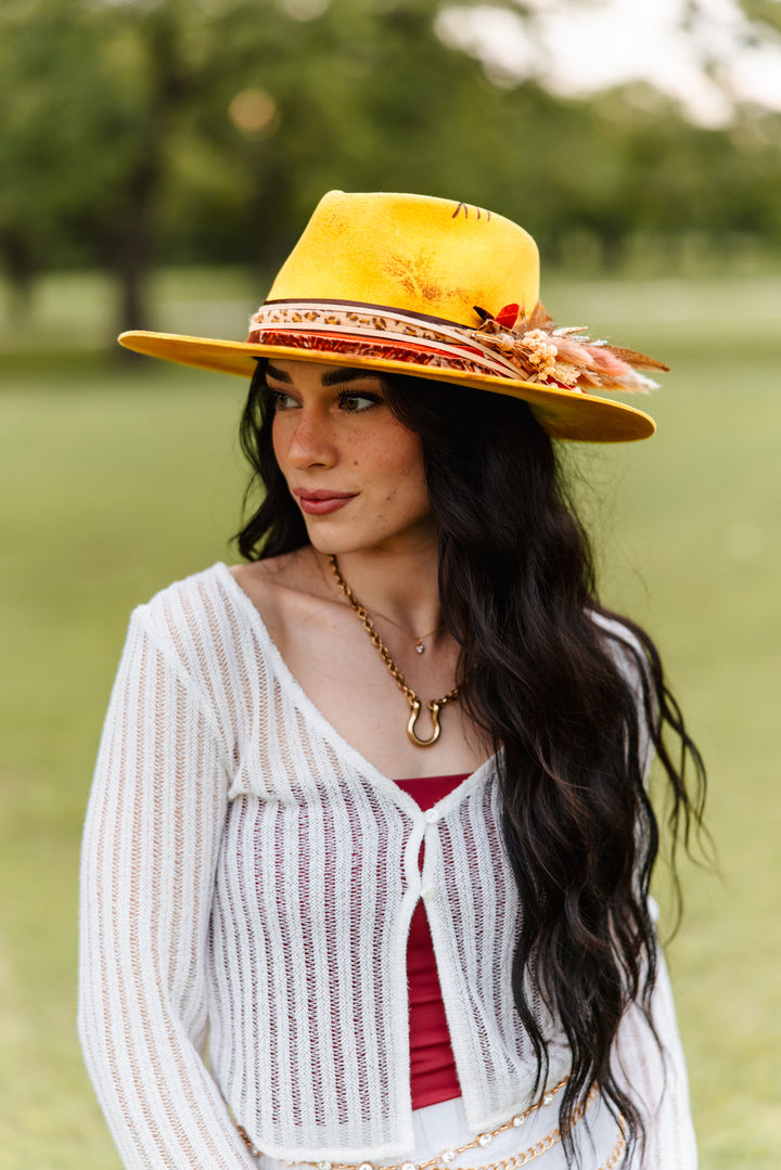 Golden Sunset Rancher in Yellow