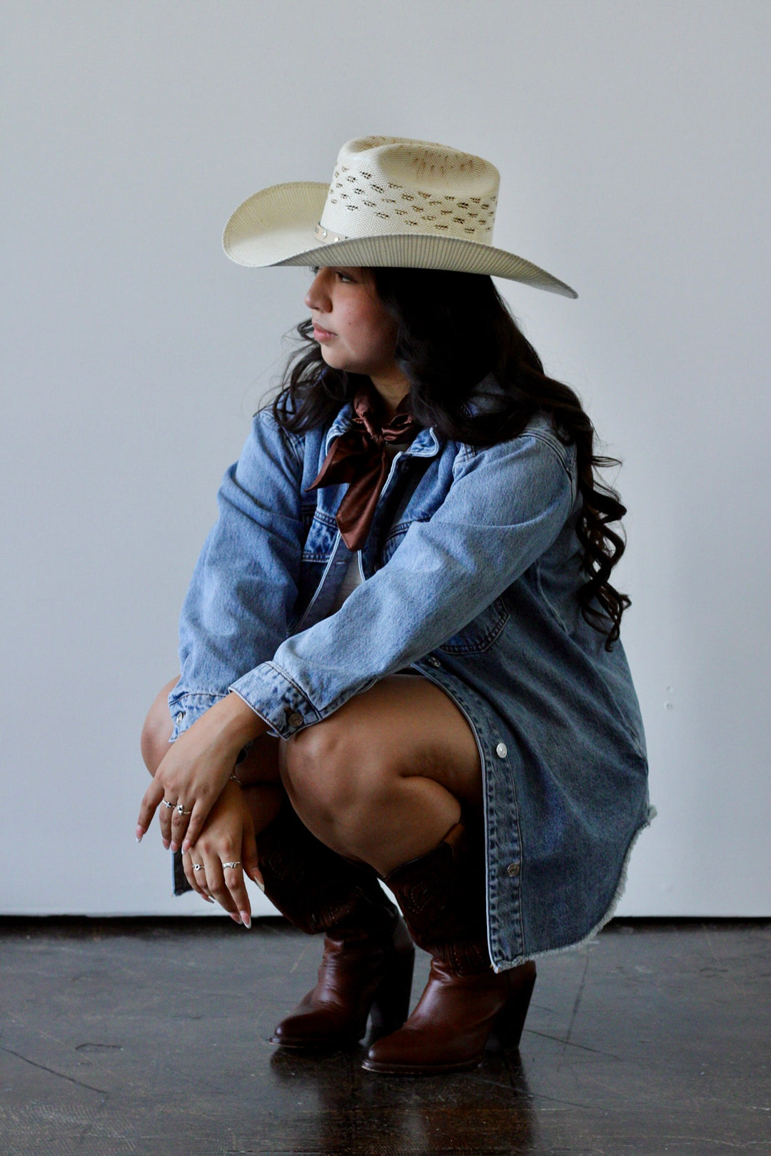 Bailey Cattleman Straw Cowboy Hat - Bone