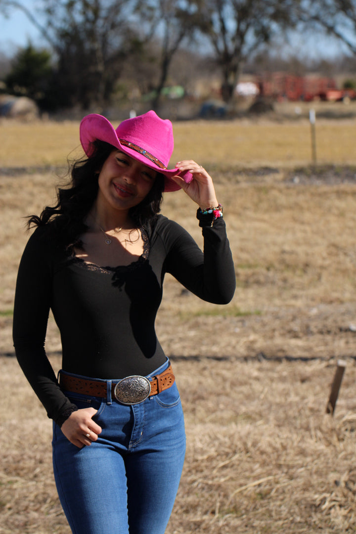 The Durango Cowboy Hat - Magenta