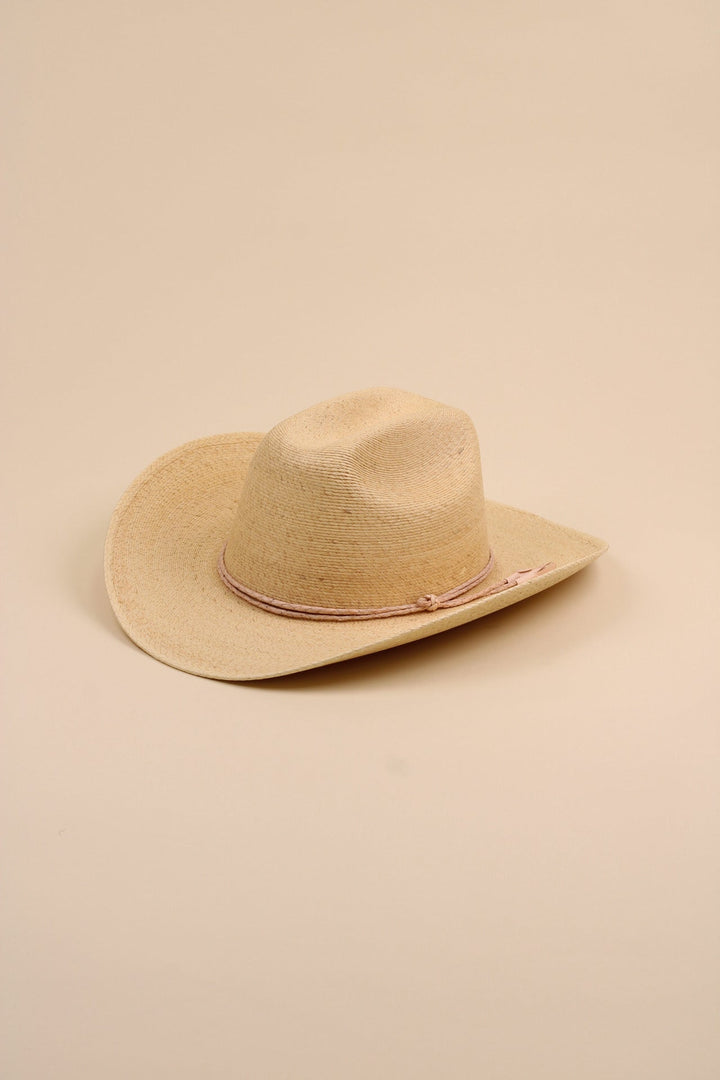 Cabo Fine Palm Leaf Cowboy - Natural