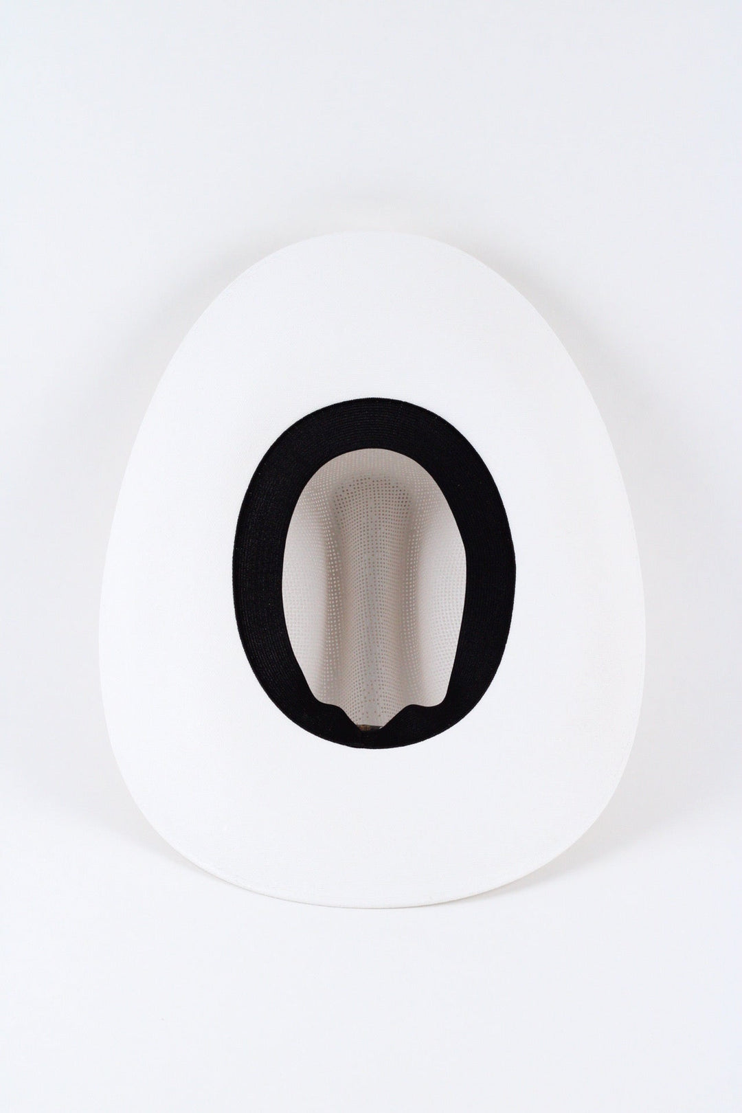 Luckenbach Cattlemen Straw Cowboy Hat - White