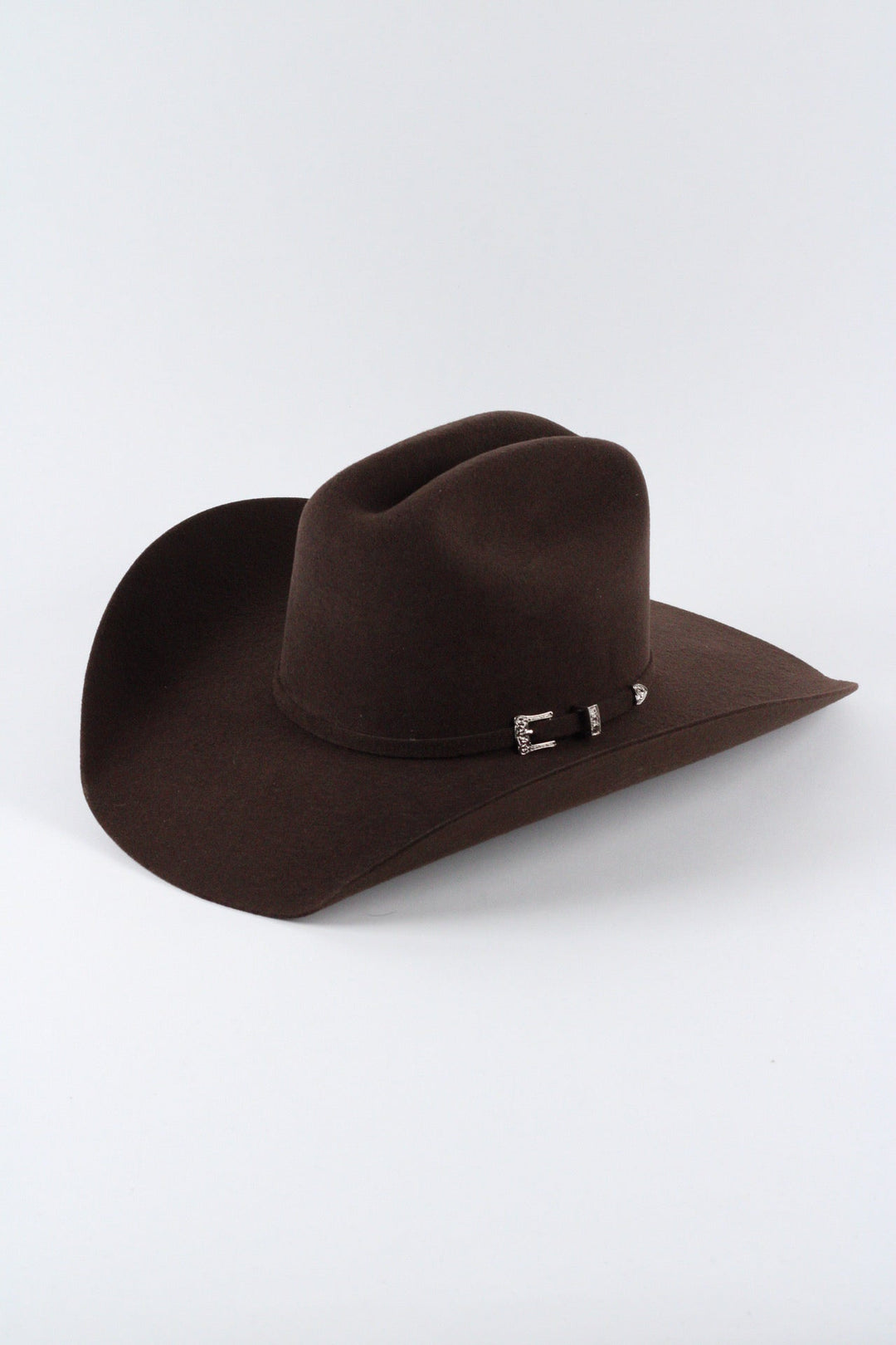 Wren Merino Wool Western Hat - Chocolate