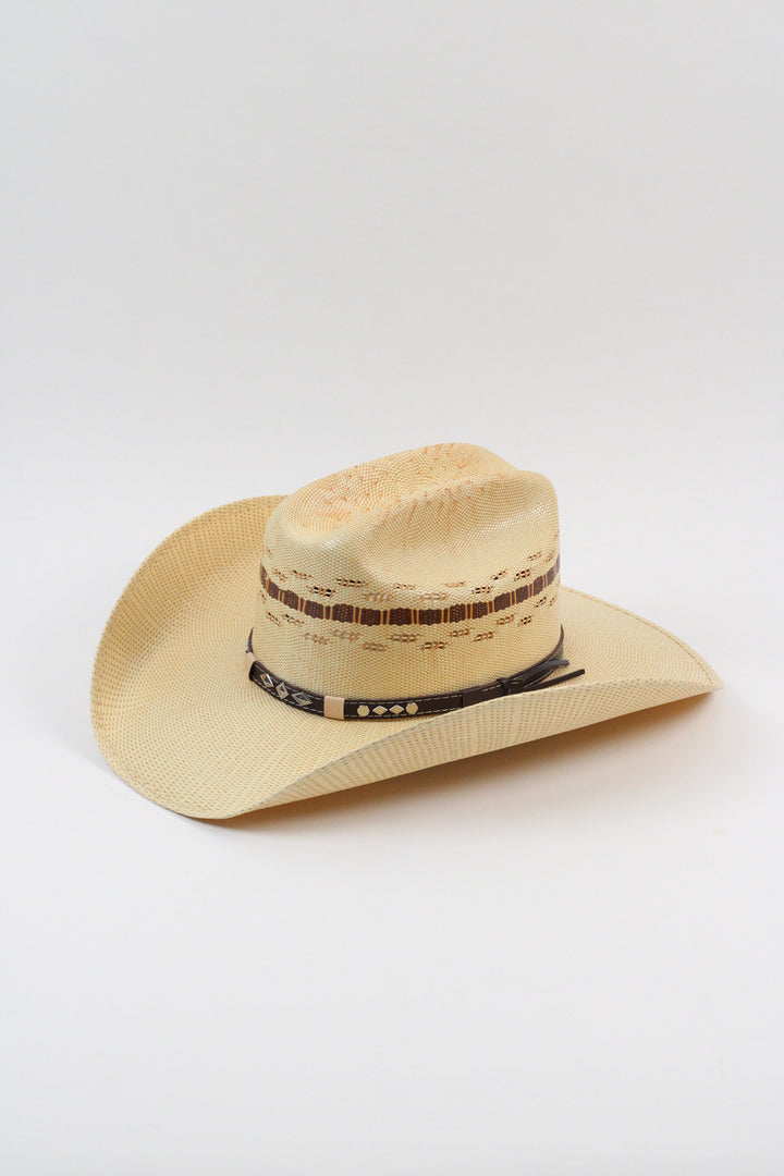 Bailey Cattleman Straw Cowboy Hat - Sahara