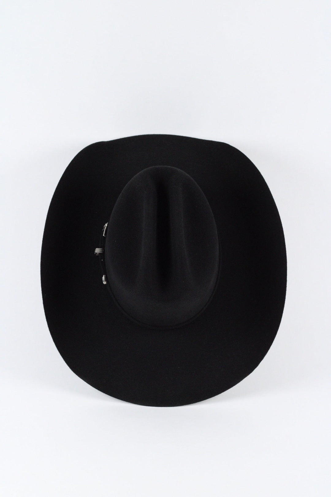 Wren Merino Wool Western Hat - Black