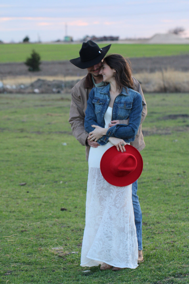 The Harper - Cherry Red