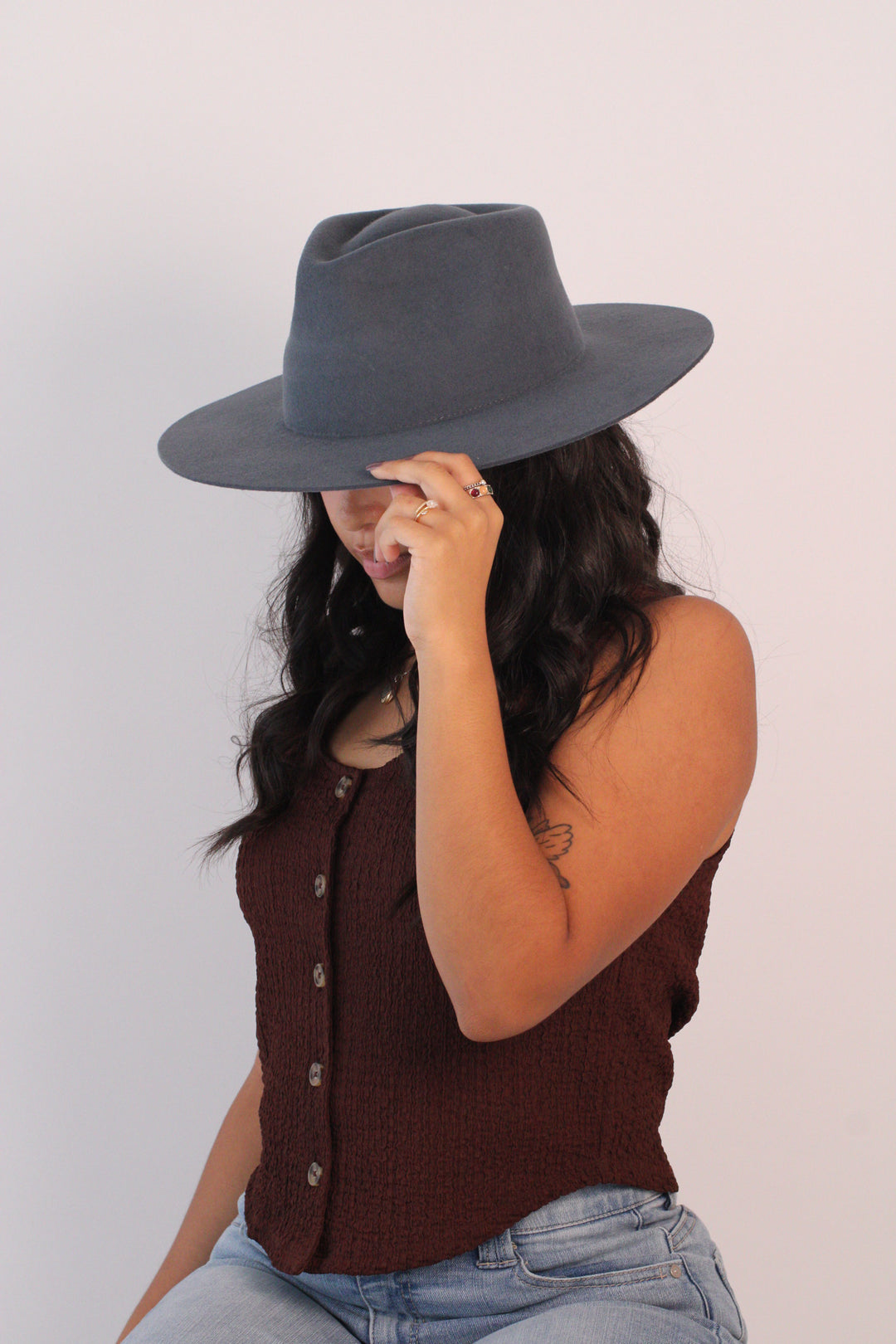 The Rowan - Stone Blue