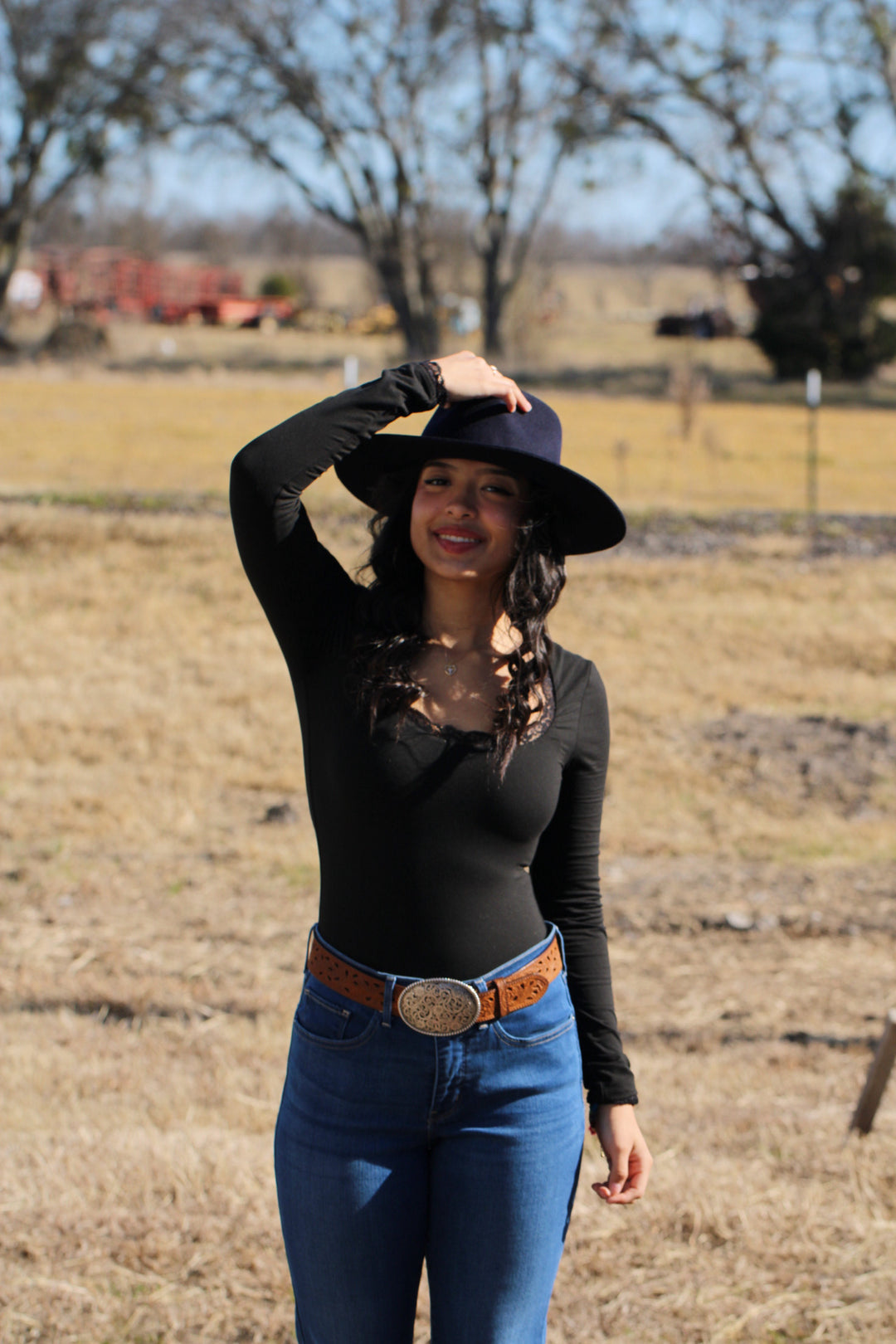 The Rowan - Wool Felt - Navy Blue