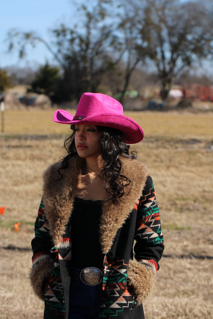 The Durango Cowboy Hat - Magenta