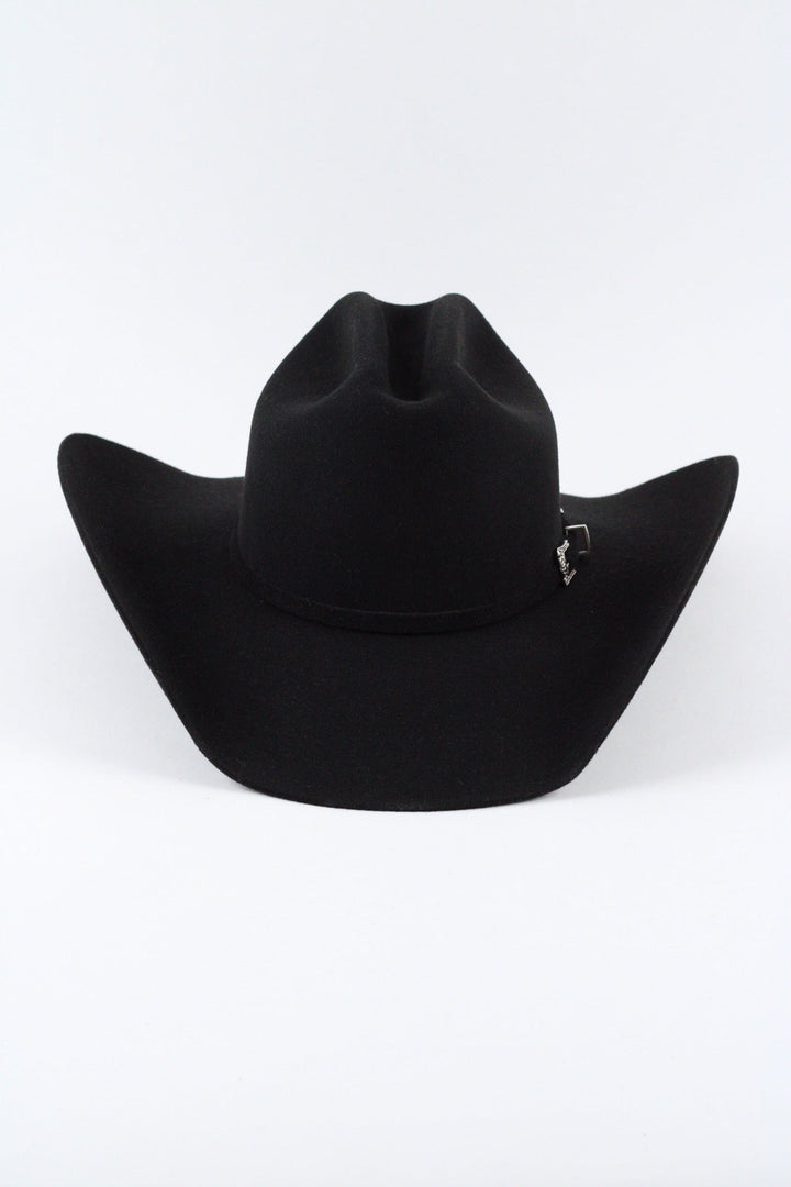 Wren Merino Wool Western Hat - Black